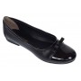 Balerini dama negri, eleganti - casual din piele naturala - Made in Romania FLONLAC